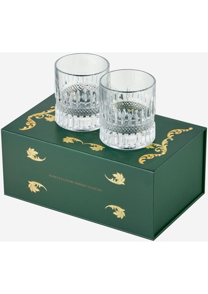 The Gentlemen’s Reserve Şeffaf Cam Viski Bardağı Seti