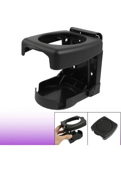 Portatif Katlanabilir Oto Bardak Tutucu Araç Bardaklığı modelleri