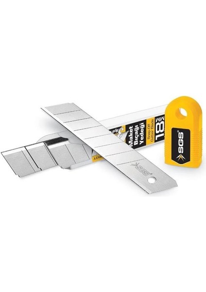 Maket Bıçağı Yedeği 18X0.5 mm