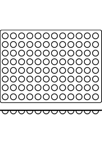 Silikon Mini Yarım Küre Kalıbı SQ015 PSQ015P modelleri