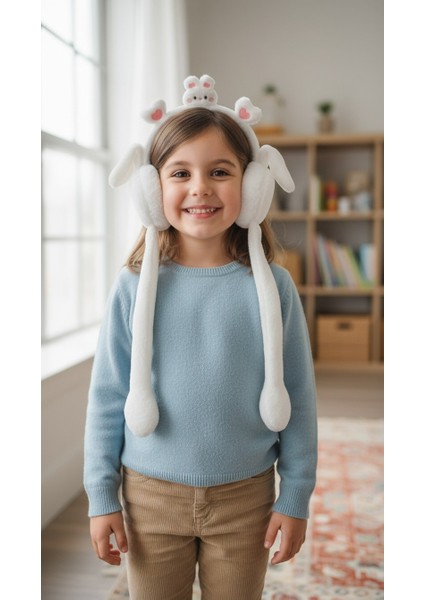 Hayvan Figürlü Ses Çıkartan Peluş Kulaklık