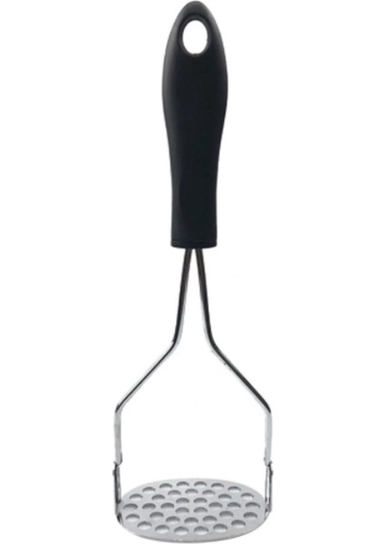 Renkli Plastik Saplı Paslanmaz Metal Patates Ezici Püre Yapıcı indirimleri