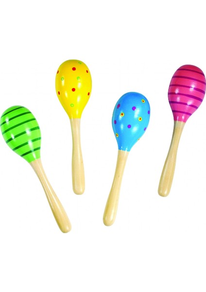 Renkli Ahşap Marakas indirimleri