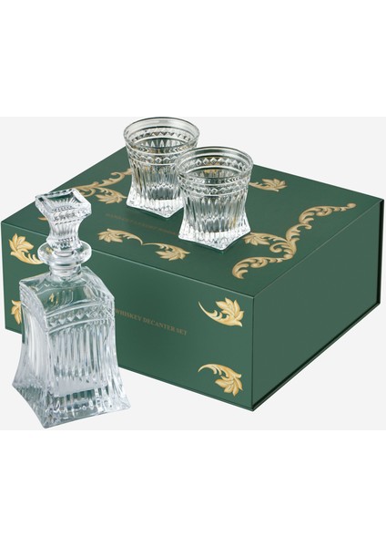 The Gentlemen’s Reserve Şeffaf Cam Viski Seti