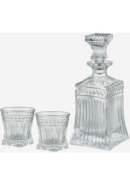 The Gentlemen’s Reserve Şeffaf Cam Viski Seti fiyatları