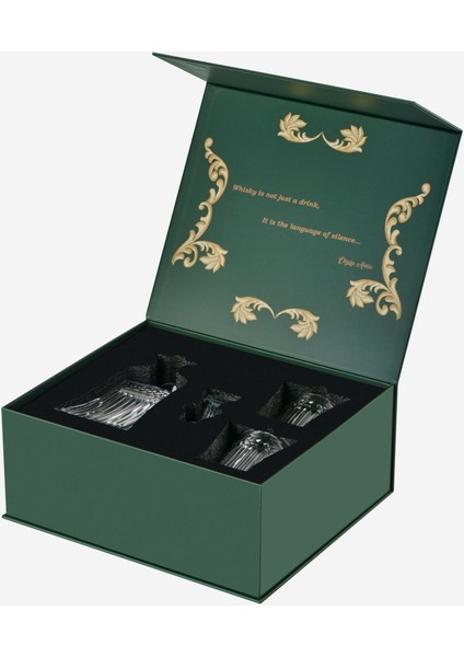 The Gentlemen’s Reserve Şeffaf Cam Viski Seti modelleri