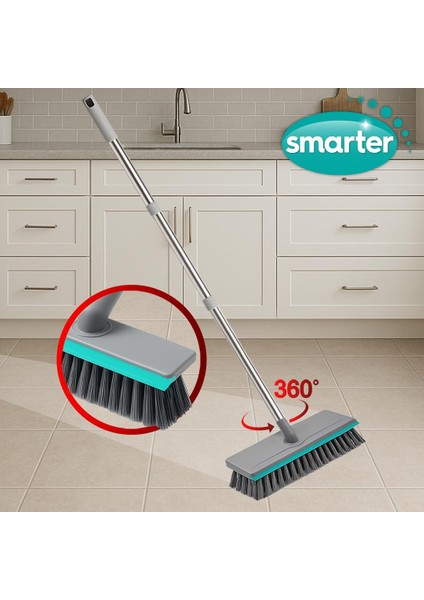 Pratik Yüzey Fırçası Döner Başlıklı Çekçek Banyo Mutfak Fayans Balkon