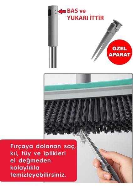 Pratik Yüzey Fırçası Döner Başlıklı Çekçek Banyo Mutfak Fayans Balkon fırsatları