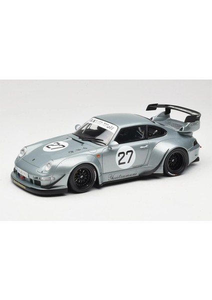 1:18 Gt Spirit 2024 Porsche 911 Rwb #27 Yuiitsumuni Silver