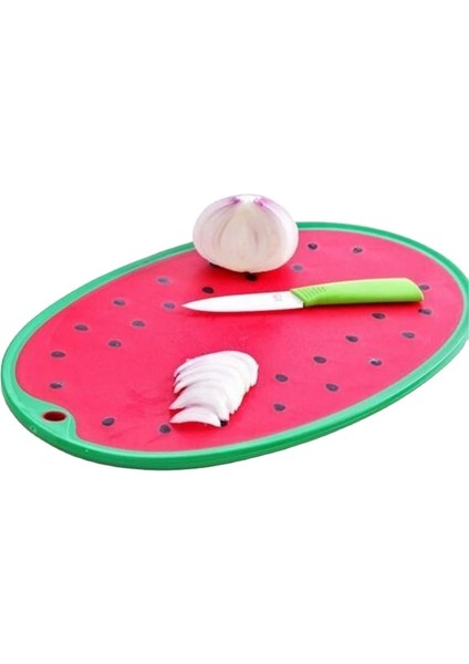 Karpuz Figürlü Kaydırmaz Kesme Tahtası Doğrama Panosu