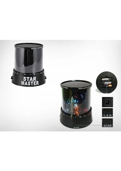 Projeksiyon Gece Lambası - Tavana Işık Yansıtan LED Işık modelleri