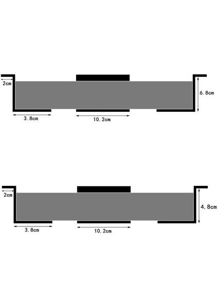 Masa Altı Dizüstü Bilgisayar Tablet Saklama Standı 4,8 cm (Yurt Dışından) indirimleri