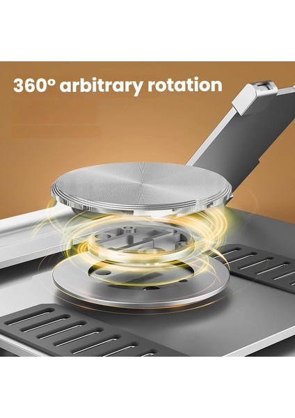 360 Derece Dönebilen Dizüstü Bilgisayar Tablet Standı Tablet Gümüş (Yurt Dışından) indirimleri