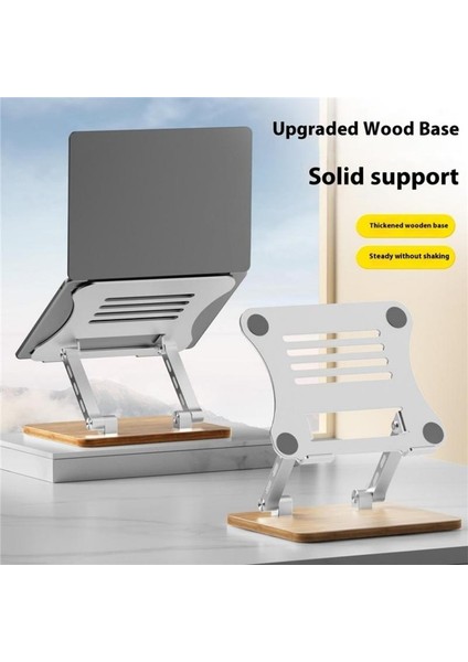 Ayarlanabilir Ahşap Tabanlı Dizüstü Bilgisayar Tutucu J32 (Yurt Dışından) fiyatları