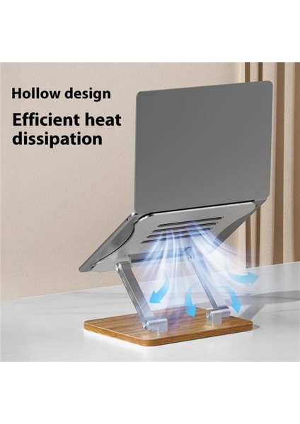 Ayarlanabilir Ahşap Tabanlı Dizüstü Bilgisayar Tutucu J32 (Yurt Dışından) indirimleri