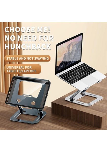 Ayarlanabilir Katlanabilir Alaşımlı Çelik Dizüstü Bilgisayar Standı J30 (Yurt Dışından) modelleri