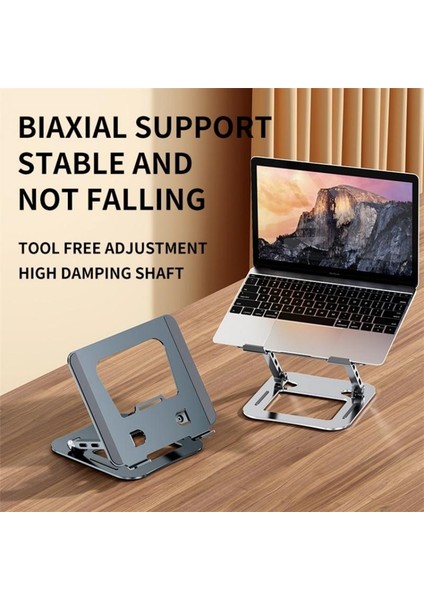 Ayarlanabilir Katlanabilir Alaşımlı Çelik Dizüstü Bilgisayar Standı J30 (Yurt Dışından) indirimleri