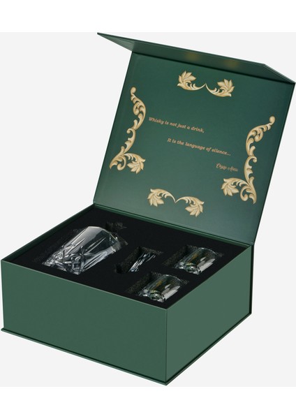 The Gentlemen’s Reserve Şeffaf Cam Viski Seti modelleri