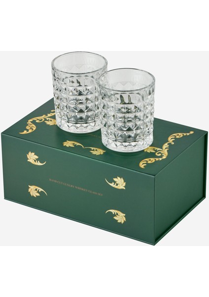 The Gentlemen’s Reserve Şeffaf Cam Viski Bardağı Seti