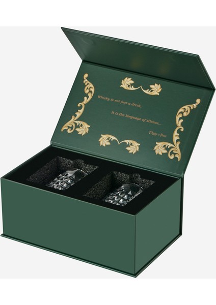 The Gentlemen’s Reserve Şeffaf Cam Viski Bardağı Seti modelleri