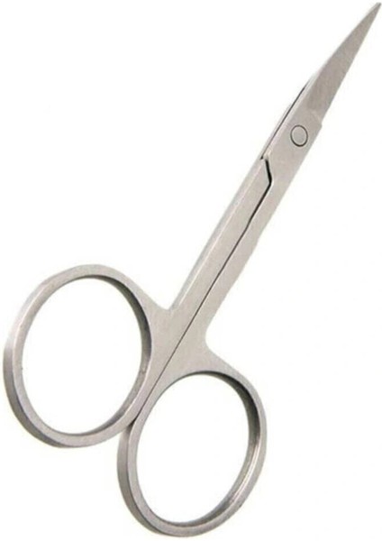 Kavis Uçlu Paslanmaz Kaş - Bıyık Makası