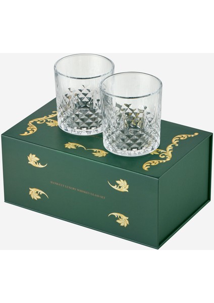 The Gentlemen’s Reserve Şeffaf Cam Viski Bardağı Seti