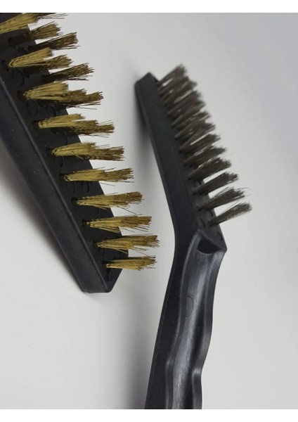 Dev Boy 2li Detay Temizlik Fırça Seti Araba -Mutfak Ocak - Fayans Temizlik Fırça (Çelik-Bakır) indirimleri