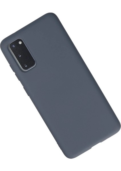 Samsung Galaxy S20 Kılıf Nano Içi Kadife Silikon - Gri fiyatları