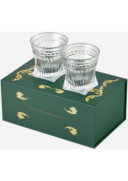 The Gentlemen’s Reserve Şeffaf Cam Viski Bardağı Seti