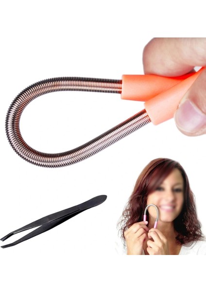 Tüy Bıyık Alıcı Yaylı Epilatör - Cımbız Hediyeli fırsatları