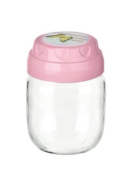 Vintage Dekoratif Desenli Cam Kavanoz 425ML - 14,3 Oz fiyatları