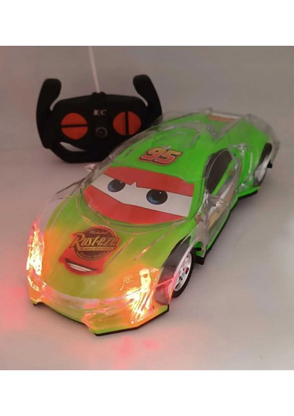 Uzaktan Kumandalı Full Fonksiyon Disco Işıklı Şimşek Mcquenn 24 cm