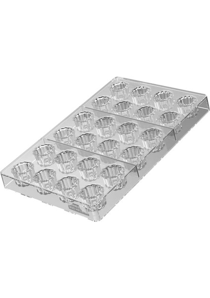 Cannelé 01-P Polikarbon Çikolata Kalıbı PCH051 - Cannelé 01-Pp
