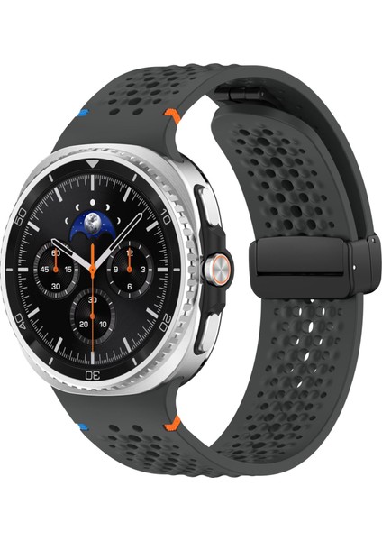 Samsung Galaxy Watch8 / Watch8 Classic Için Silikon Kayış (Yurt Dışından)