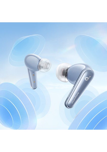 Soundcore Liberty 4 TWS Bluetooth 5.3 Kulaklık - Hibrit Aktif Gürültü Önleme - LDAC ve Hi-Res Wireless Sertifikalı - A3953 - Mavi (Anker Türkiye Garantili) indirimleri