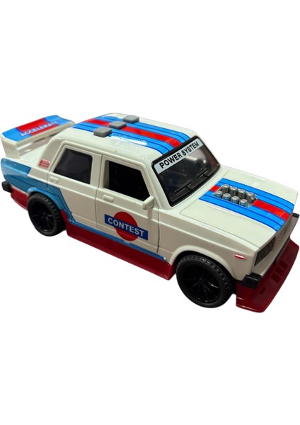 Işıklı Sesli Duman Çıkaran Sürtmeli Lada Araba modelleri