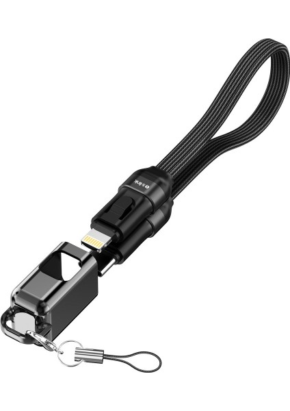 Armor CL-020 30W 20 cm Type-C To Lightning Pd Örgülü Metal Başlıklı Siyah Hızlı Şarj Kablosu modelleri