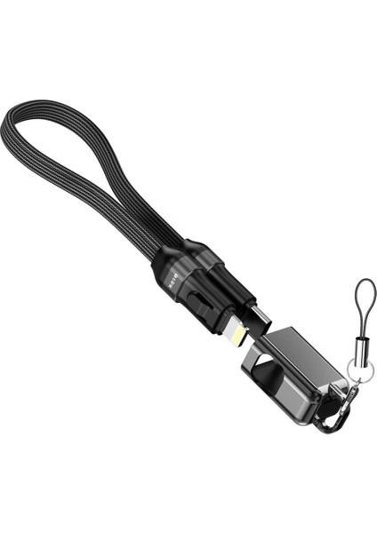 Armor CL-020 30W 20 cm Type-C To Lightning Pd Örgülü Metal Başlıklı Siyah Hızlı Şarj Kablosu fırsatları