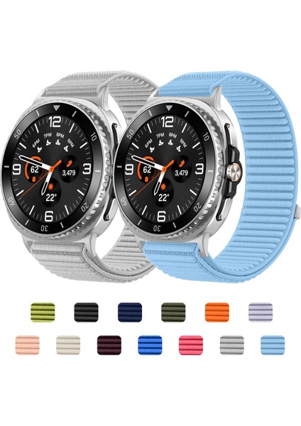 Samsung Galaxy Watch8 / 8 Classic Için Naylon Saat Kayışı (Yurt Dışından) fiyatları