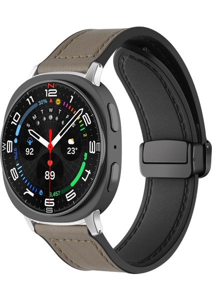 Samsung Galaxy Watch8 / 8 Classic Için Silikon Kayış (Yurt Dışından)