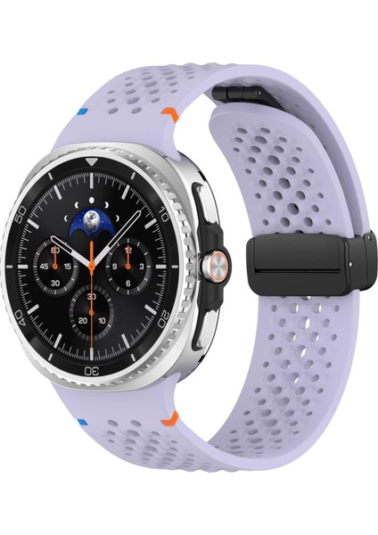 Samsung Galaxy Watch8 / Watch8 Classic Için Silikon Kayış (Yurt Dışından)