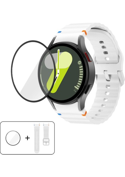 Samsung Galaxy Watch7 44MM Için Silikon Kayış (Yurt Dışından)