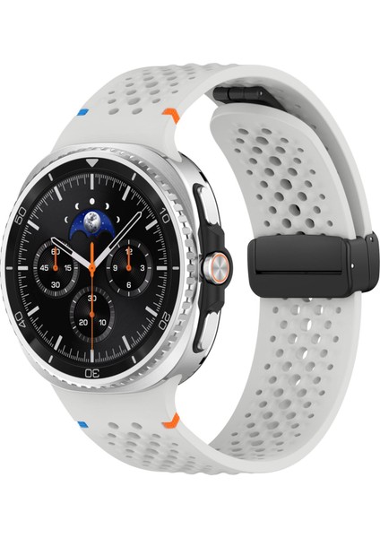Samsung Galaxy Watch8 / Watch8 Classic Için Silikon Kayış (Yurt Dışından)