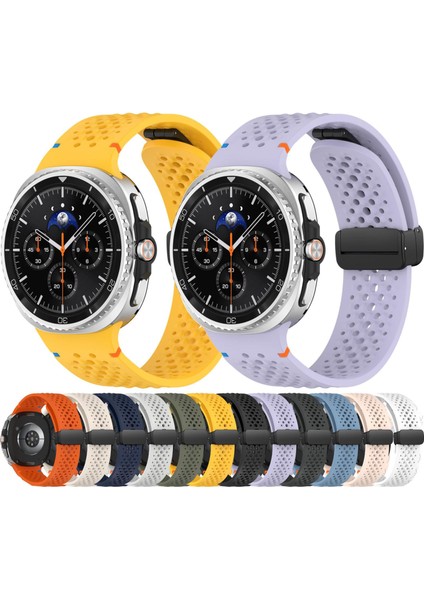 Samsung Galaxy Watch8 / Watch8 Classic Için Silikon Kayış (Yurt Dışından) fiyatları