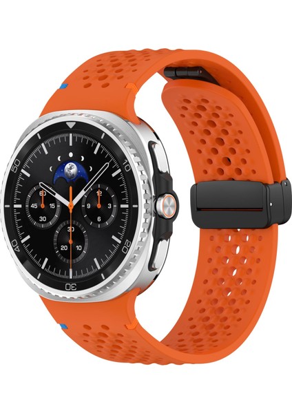 Samsung Galaxy Watch8 / Watch8 Classic Için Silikon Kayış (Yurt Dışından)