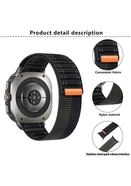 Samsung Galaxy Watch Ultra 47MM / Ultra 2025 Için Kalebol Naylon Kayış (Yurt Dışından) fırsatları