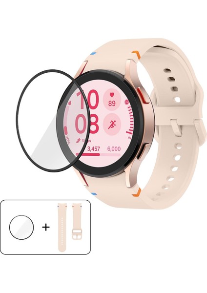 Samsung Galaxy Watch4 Active 44MM Için Silikon Saat Kayışı (Yurt Dışından)