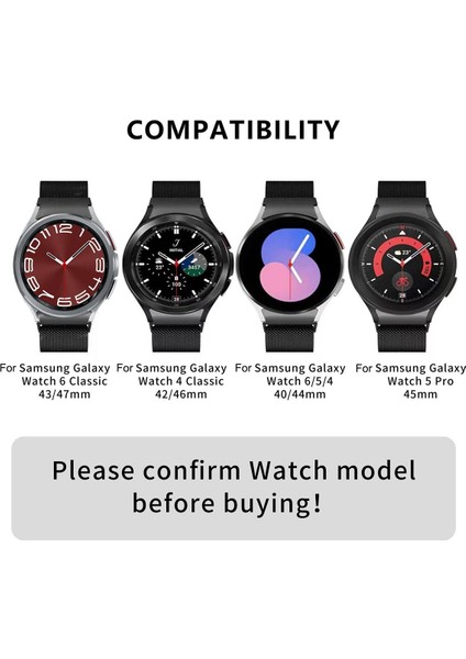 Samsung Galaxy Watch5 44MM Için Metal Kayış (Yurt Dışından) fırsatları