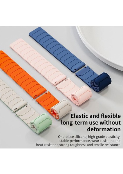 Samsung Galaxy Watch8 / 8 Classic Için Silikon Kayış (Yurt Dışından) fiyatları