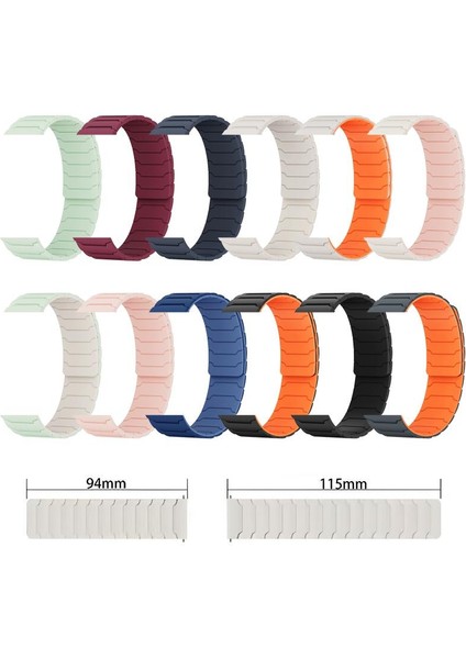 Samsung Galaxy Watch8 / 8 Classic Için Silikon Kayış (Yurt Dışından) fırsatları